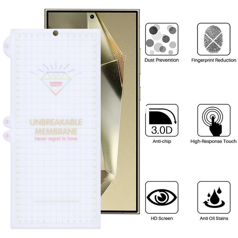 محافظ صفحه نمایش D`HARDمدل Hydrogel مناسب برای گوشی موبایل سامسونگ Galaxy S24 Ultra / S23 Ultra / S22 Ultra