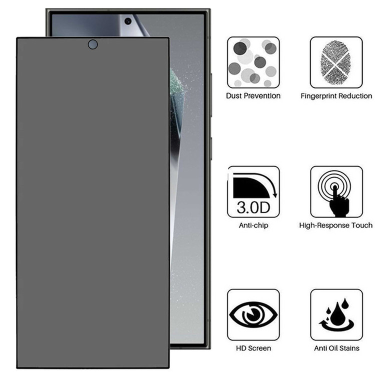 محافظ صفحه نمایش حریم شخصی لیتو مدل Privacy مناسب برای گوشی موبایل سامسونگ Galaxy S24 Ultra