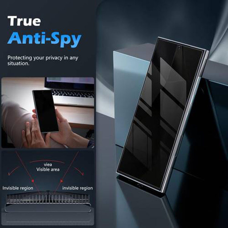 محافظ صفحه نمایش حریم شخصی لیتو مدل Privacy مناسب برای گوشی موبایل سامسونگ Galaxy S24 Ultra