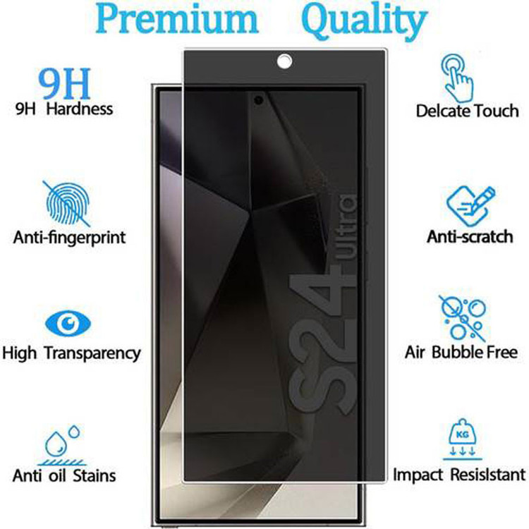 محافظ صفحه نمایش حریم شخصی لیتو مدل Privacy مناسب برای گوشی موبایل سامسونگ Galaxy S24 Ultra