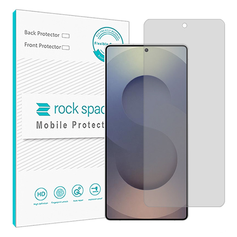 محافظ صفحه نمایش شفاف راک اسپیس مدل Resistant مناسب برای گوشی موبایل سامسونگ Galaxy S25 Ultra