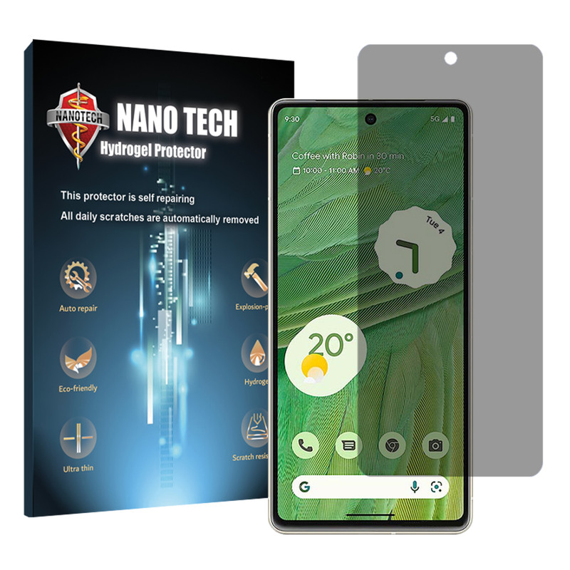 محافظ صفحه نمایش حریم شخصی نانو تک مدل Tough مناسب برای گوشی موبایل گوگل Pixel 7