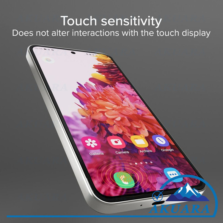 محافظ صفحه نمایش آکوآرا مدل Antistatic AKU مناسب برای گوشی موبایل سامسونگ Galaxy A36 / A56 / S24Fe مجموعه دو عددی