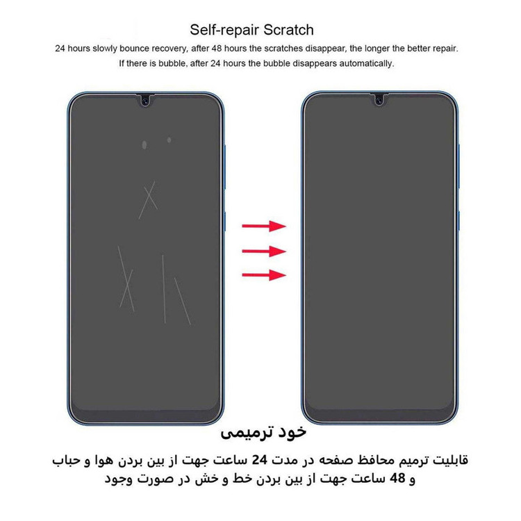 محافظ صفحه نمایش لیتو مدل Hydrogel-Matte مناسب برای گوشی موبایل سامسونگ Galaxy Z Fold 6 به همراه محافظ پشت گوشی