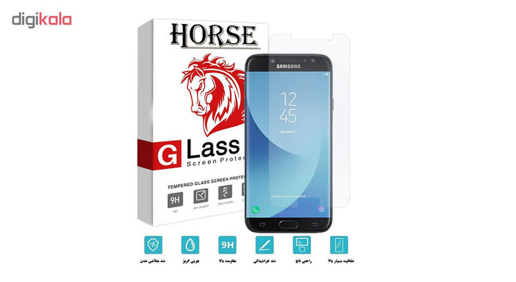 محافظ صفحه نمایش هورس مدل UCC مناسب برای گوشی موبایل سامسونگ Galaxy J7 Pro