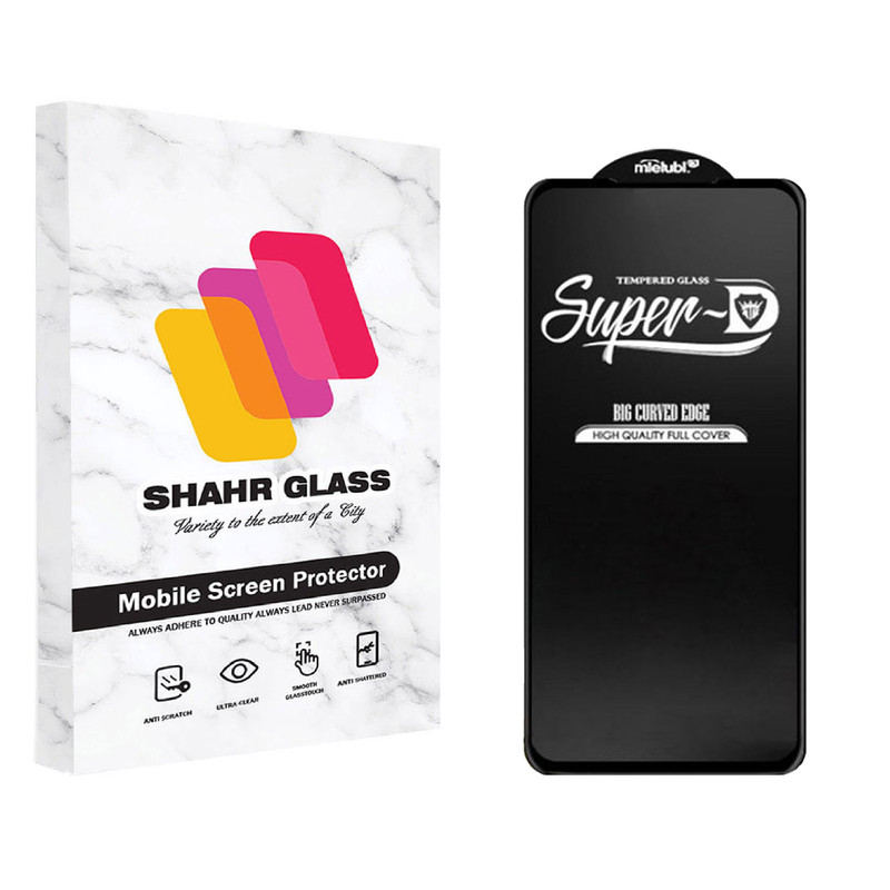 محافظ صفحه نمایش شهر گلس مدل SUPERD مناسب برای گوشی موبایل شیائومی Redmi Note 9S
