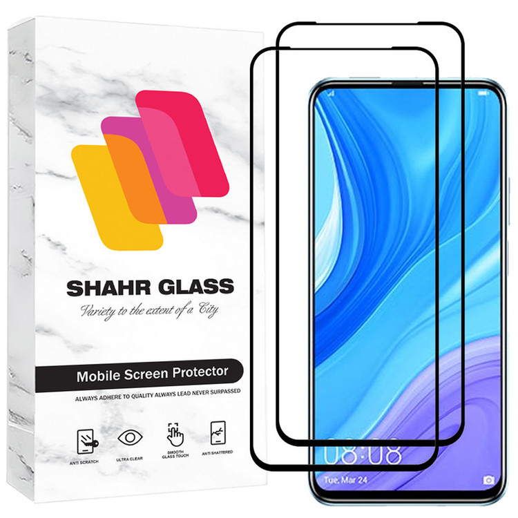 محافظ صفحه نمایش شیشه ای شهر گلس مدل FUL2 مناسب برای گوشی موبایل هوآوی Y9s / Y9 Prime 2019 / P Smart Z / آنر 9X Pro / 9X