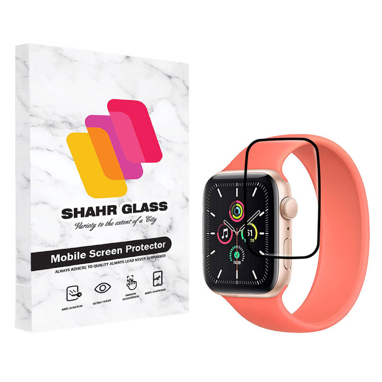 محافظ صفحه نمایش شهر گلس مدل PMMA مناسب برای اپل واچ SE 44mm