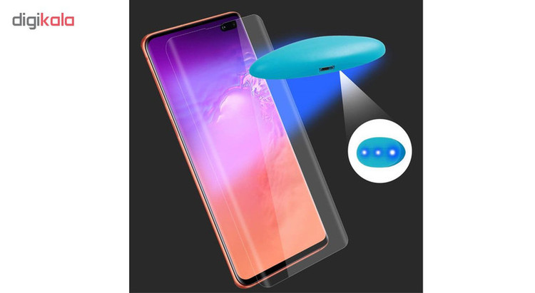 محافظ صفحه نمایش یووی لایت هورس مدل LVB مناسب برای گوشی موبایل سامسونگ Galaxy S10 Plus
