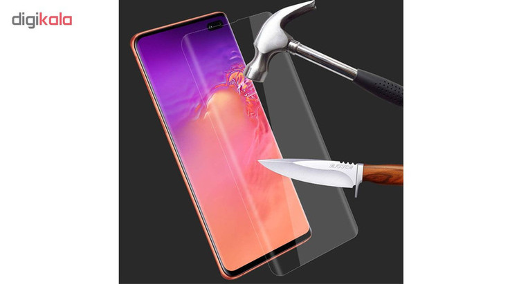 محافظ صفحه نمایش یووی لایت هورس مدل LVB مناسب برای گوشی موبایل سامسونگ Galaxy S10 Plus