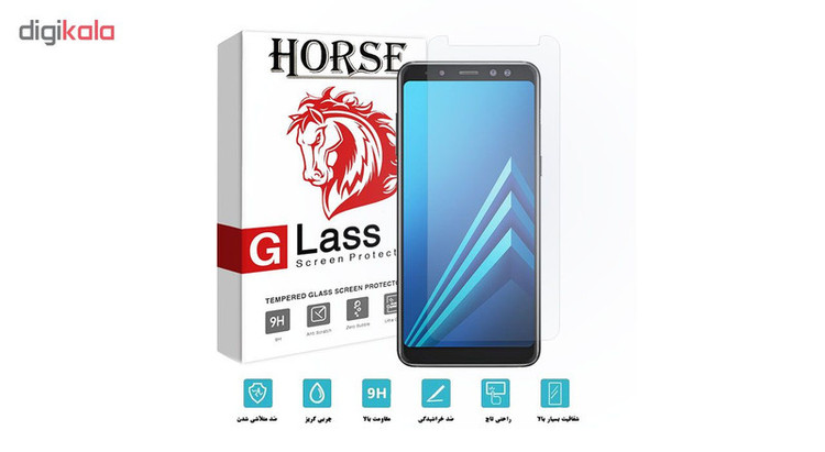 محافظ صفحه نمایش هورس مدل UCC مناسب برای گوشی موبایل سامسونگ Galaxy A8 2018