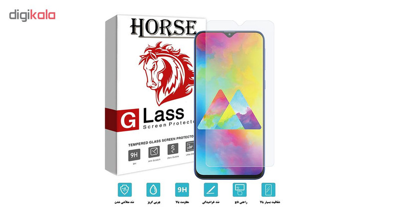 محافظ صفحه نمایش هورس مدل UCC مناسب برای گوشی موبایل سامسونگ Galaxy A30