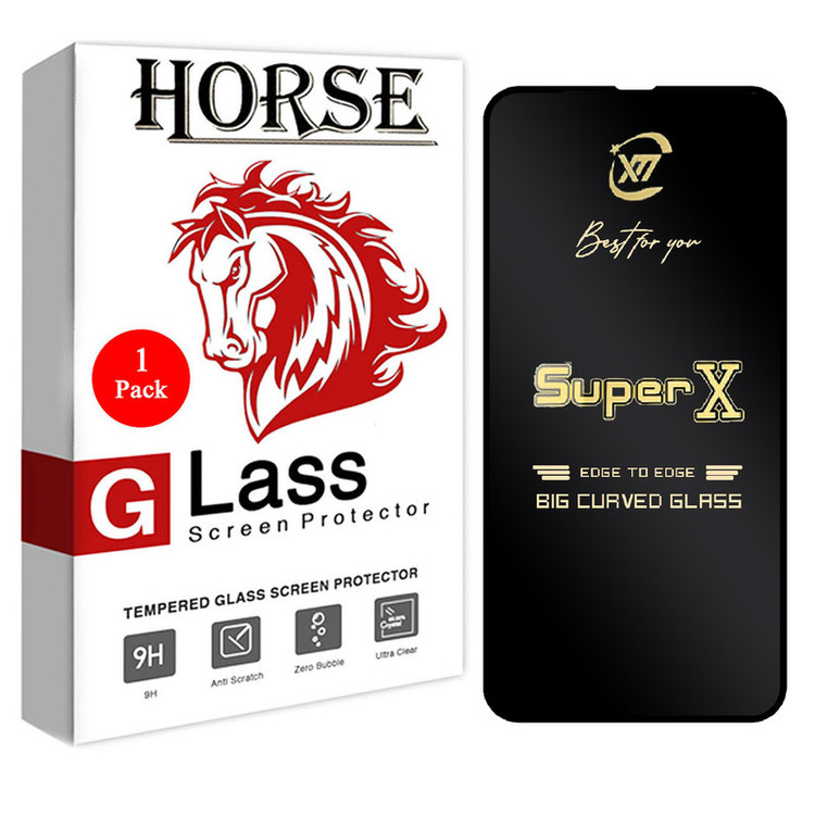 محافظ صفحه نمایش هورس مدل SUPERX مناسب برای گوشی موبایل اپل iPhone 13