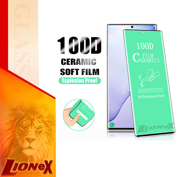 محافظ صفحه نمایش سرامیکی لایونکس مدل EDGCRLION مناسب برای گوشی موبایل شیائومی Mi Note 10