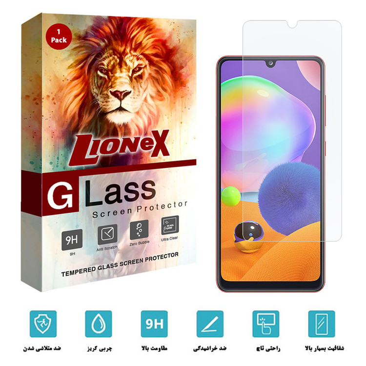 محافظ صفحه نمایش لایونکس مدل SIM-L مناسب برای گوشی موبایل سامسونگ Galaxy A31
