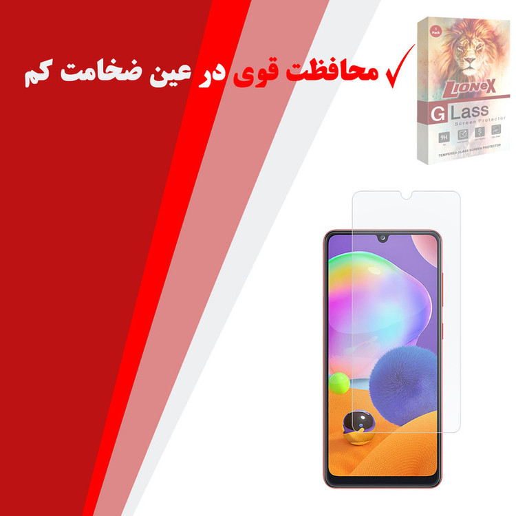 محافظ صفحه نمایش لایونکس مدل SIM-L مناسب برای گوشی موبایل سامسونگ Galaxy A31