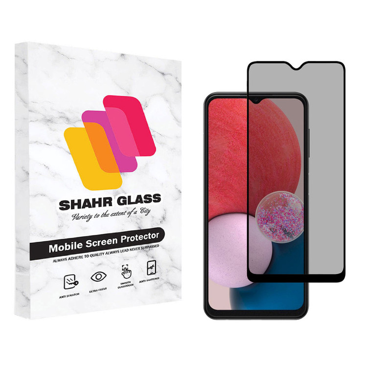 محافظ صفحه نمایش شهر گلس حریم شخصی مدل PRV مناسب برای گوشی موبایل سامسونگ Galaxy A13 4G