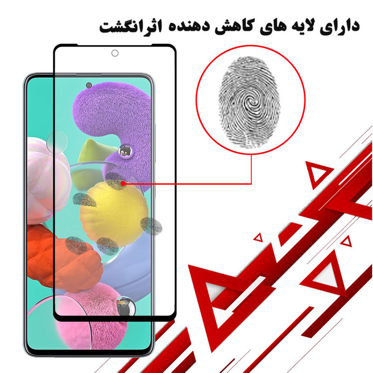محافظ صفحه نمایش سرامیکی لایونکس مدل CMT مناسب برای گوشی موبایل سامسونگ Galaxy A51