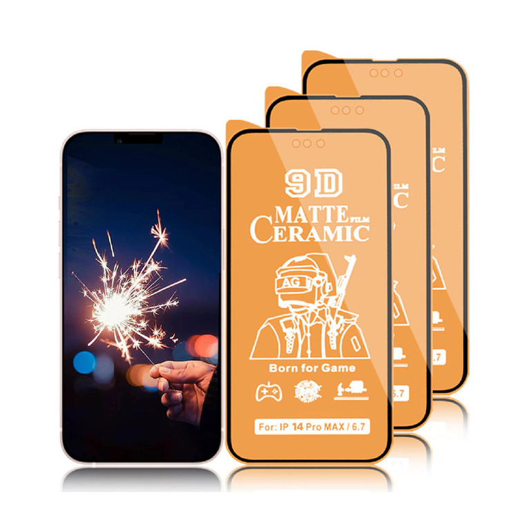 محافظ صفحه نمایش مات لایونکس مدل CMT14 مناسب برای گوشی موبایل اپل iPhone 14 Pro