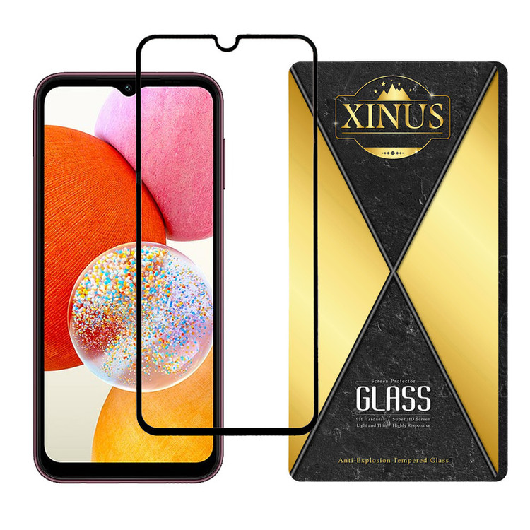 محافظ صفحه نمایش سرامیکی ژینوس مدل CERAMX مناسب برای گوشی موبایل سامسونگ Galaxy A14 4G