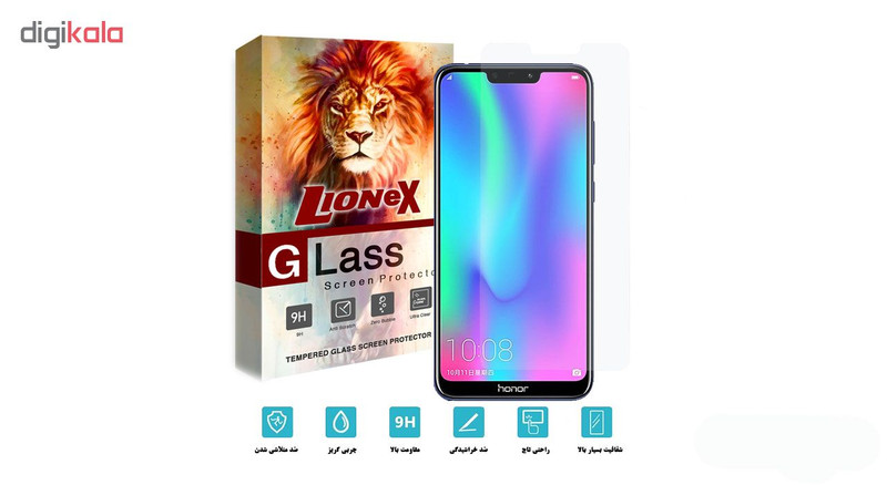 محافظ صفحه نمایش لایونکس مدل UPS مناسب برای گوشی موبایل آنر 8C