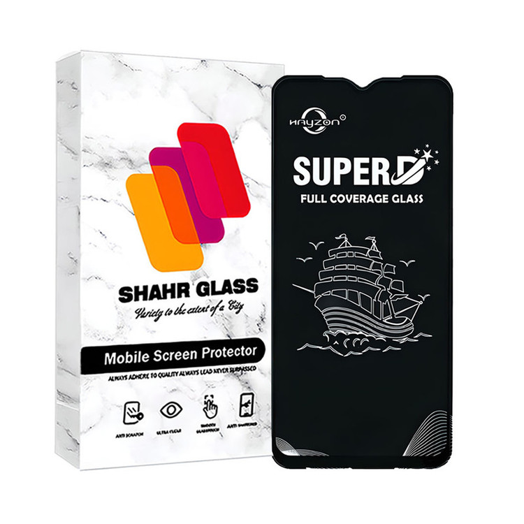 محافظ صفحه نمایش شهر گلس مدل SHIPS مناسب برای گوشی موبایل سامسونگ Galaxy A20s / شیائومی Redmi Note 8 Pro / Redmi 9