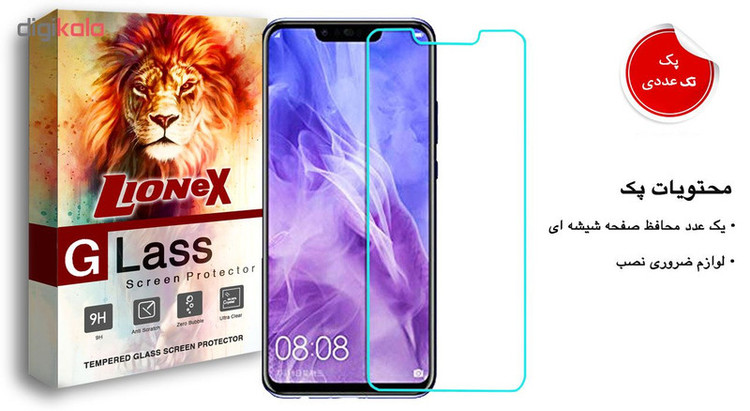 محافظ صفحه نمایش لایونکس مدل UPS مناسب برای گوشی موبایل هوآوی nova 3 / nova 3i / P Smart Plus