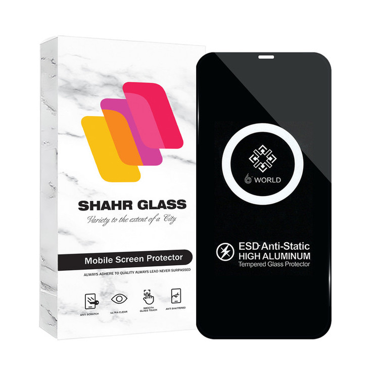 محافظ صفحه نمایش آنتی استاتیک ESD شهر گلس مدل ESDGLASS مناسب برای گوشی موبایل اپل iPhone 11 / iPhone XR
