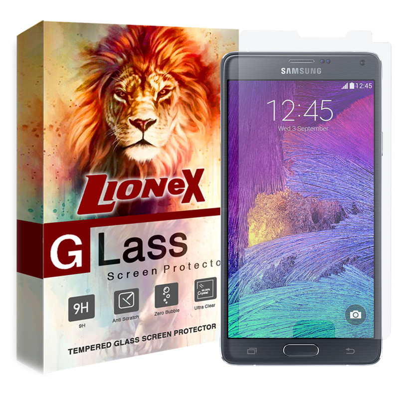 محافظ صفحه نمایش لایونکس مدل UPS مناسب برای گوشی موبایل سامسونگ Galaxy Note 4