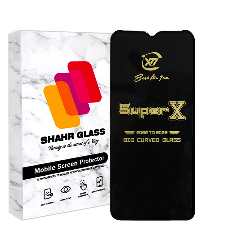 محافظ صفحه نمایش شهر گلس مدل SUPERGOLD مناسب برای گوشی موبایل آنر X6a
