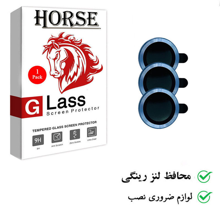 محافظ لنز دوربین هورس مدل RINIPH مناسب برای گوشی موبایل اپل iPhone 15 Pro