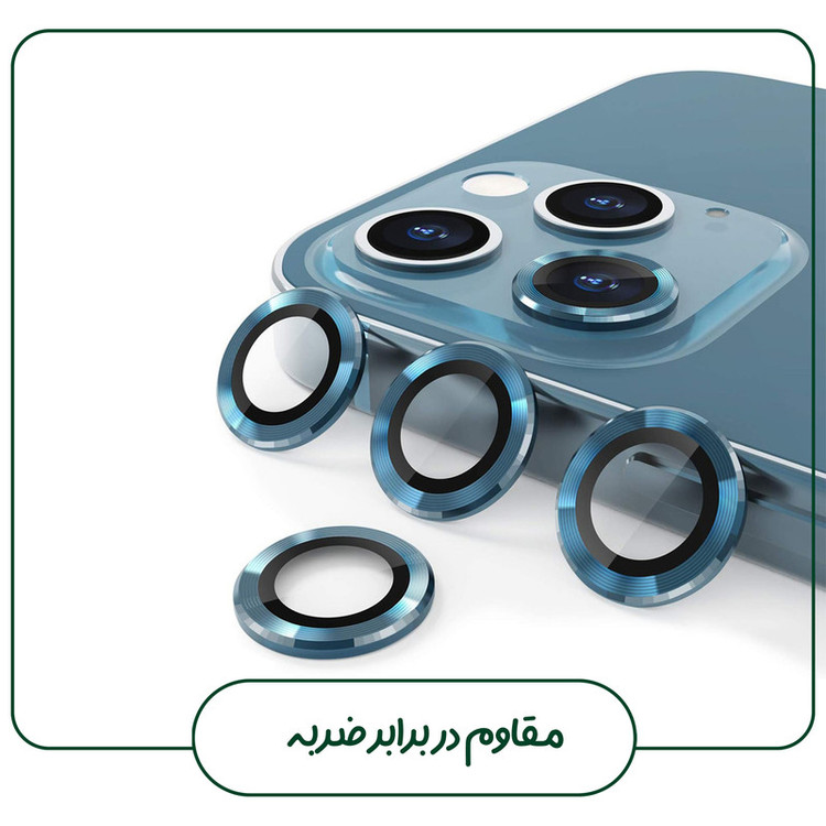 محافظ لنز دوربین هورس مدل RINIPH مناسب برای گوشی موبایل اپل iPhone 15 Pro