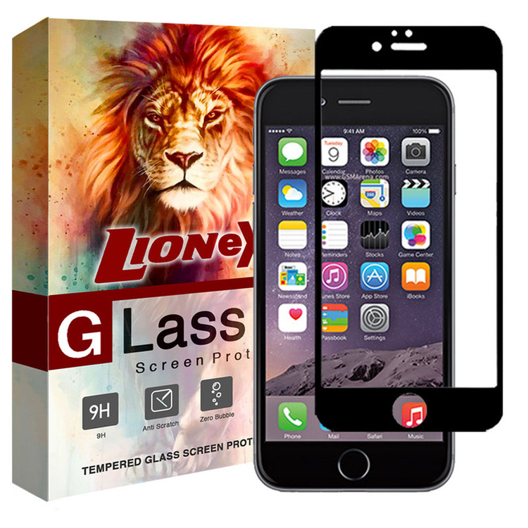 محافظ صفحه نمایش 5D لایونکس مدل USS مناسب برای گوشی موبایل اپل iPhone 6 Plus / iPhone 6s Plus