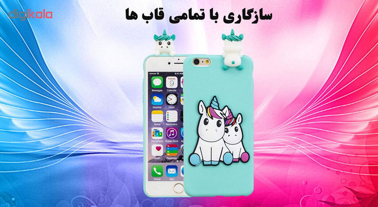 محافظ صفحه نمایش 5D لایونکس مدل USS مناسب برای گوشی موبایل اپل iPhone 6 Plus / iPhone 6s Plus