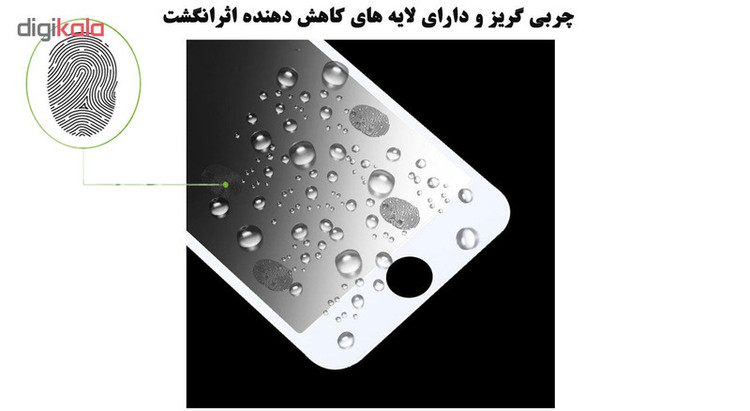 محافظ صفحه نمایش 5D لایونکس مدل USS مناسب برای گوشی موبایل اپل iPhone 6 Plus / iPhone 6s Plus