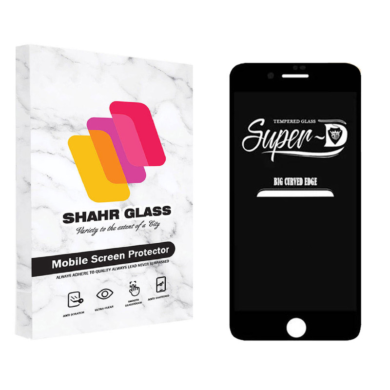 محافظ صفحه نمایش شهر گلس مدل SUPERD مناسب برای گوشی موبایل اپل iPhone SE 2022