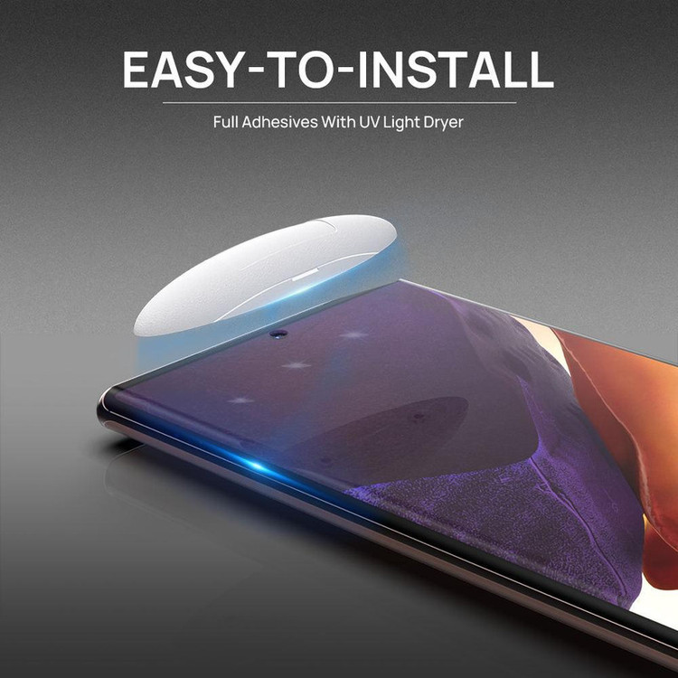محافظ صفحه نمایش یووی لایت لایونکس مدل LSP مناسب برای گوشی موبایل سامسونگ Galaxy Note20 Ultra