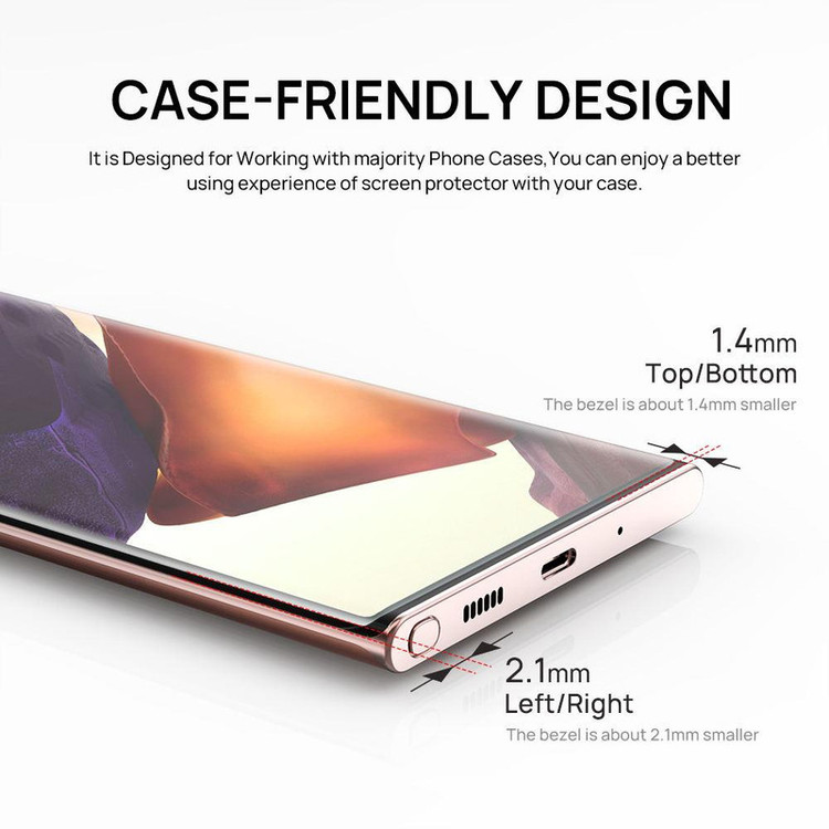 محافظ صفحه نمایش یووی لایت لایونکس مدل LSP مناسب برای گوشی موبایل سامسونگ Galaxy Note20 Ultra