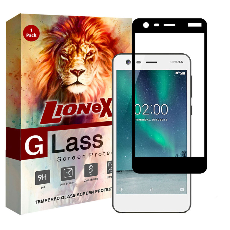 محافظ صفحه نمایش 5D لایونکس مدل FOL-L مناسب برای گوشی موبایل نوکیا 2