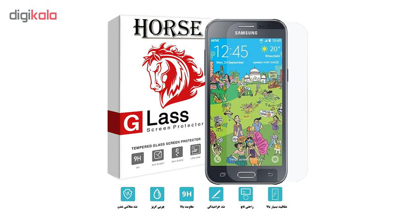 محافظ صفحه نمایش هورس مدل UCC مناسب برای گوشی موبایل سامسونگ Galaxy J2 2015