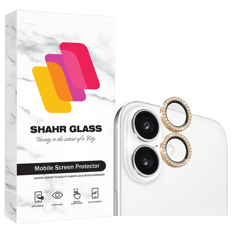 محافظ لنز دوربین شهر گلس مدل NR16S20 مناسب برای گوشی موبایل اپل iPhone 16