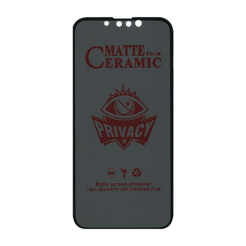 محافظ صفحه نمایش سرامیکی حریم شخصی شهر گلس مدل PRIVCERAMIC مناسب برای گوشی موبایل اپل iPhone 13 mini