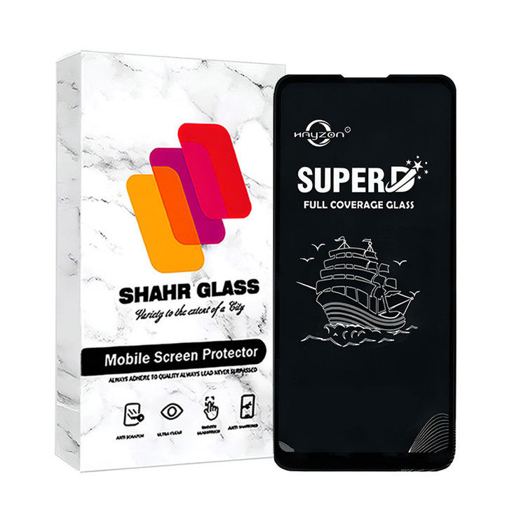 محافظ صفحه نمایش سوپردی شهر گلس مدل SHIPS مناسب برای گوشی موبایل شیائومی Redmi Note 9 / Note 9T