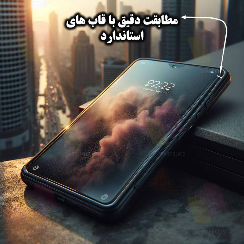 محافظ صفحه نمایش حریم شخصی D`HARD مدل PRIS30 مناسب برای گوشی موبایل شیائومی Redmi Note 12 4G / Redmi Note 12 5G / Poco X5 / Poco X7 Pro / Redmi Turbo 4 / اوپو C67 5G