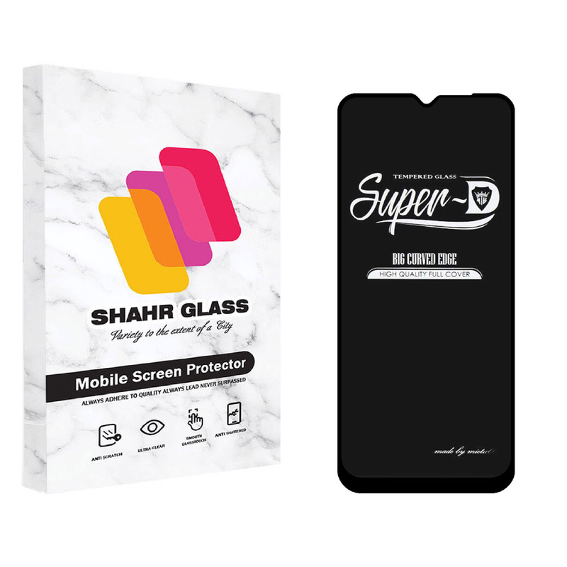 محافظ صفحه نمایش شهر گلس مدل SUPERD مناسب برای گوشی موبایل شیائومی Redmi 9