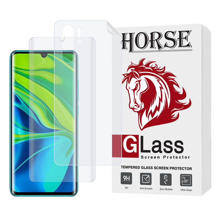 محافظ صفحه نمایش یووی هورس مدل UVNANOMTBH مناسب برای گوشی موبایل هواوی P30 Pro به همراه محافظ پشت گوشی