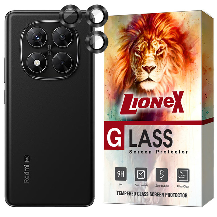 محافظ لنز دوربین لایونکس مدل RINL20 مناسب برای گوشی موبایل شیائومی Redmi Note 14 Pro 5G / Poco X7