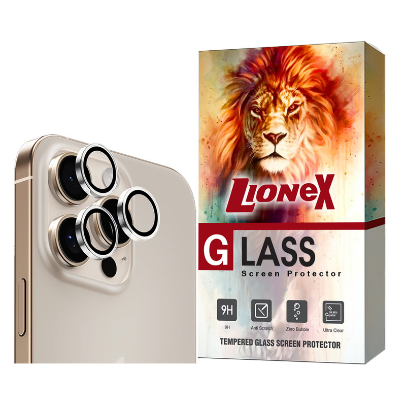 محافظ لنز دوربین لایونکس مدل RING16L مناسب برای گوشی موبایل اپل iPhone 16 Pro Max / iPhone 16 Pro