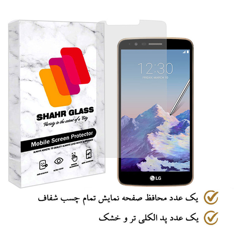 محافظ صفحه نمایش شهر گلس مدل SIMPLSH مناسب برای گوشی موبایل ال جی Stylus 3