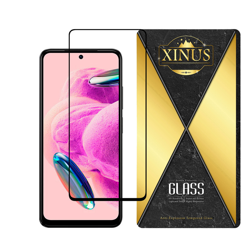 محافظ صفحه نمایش ژینوس مدل FULPLUSX مناسب برای گوشی موبایل شیائومی Redmi Note 12S
